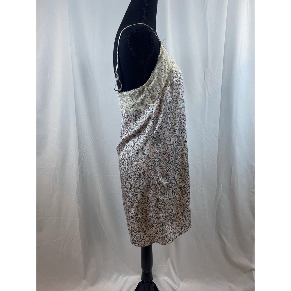 ABERCROMBIE & FITCH Ivory Floral‎ Slip Dress Lined Size Small Dainty - Picture 8 of 8